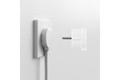 Switch - NORM F Flat Støpsel, Matt Hvit (Schuko-standard) - 43021
