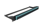 Tilbehør - DeLOCK Patch Panel - 1U - 19" - 43395