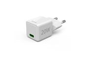 Mobil - Adaptere og ladere - Hama Fast Charger USB-C Super-Mini Charger PD 20W White - 00201980