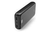 Nødlader - Hama Power Pack "Performance 24" 24000 mAh 2x USB-A 1x USB-C Anthracite Nødlader - Svart - 24000 mAh - 00201711