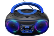 CD-spiller - DENVER TDB-212BU - Blue – DAB+ Boombox with Bluetooth & CD Player - TDB-212BU