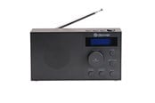 DAB, nettverks- og klokkeradio - DENVER DAB-51B – Compact DAB+/FM Radio with Dual Alarm (Black) - DAB-51B