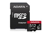 Minnekort - A-Data High Endurance MicroSD/SD - 100MB/s - 512GB - AUSDX512GUI3V30SHA2-RA1
