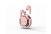 Hodetelefoner - Gembird Transparent TWS in-ears - Rosa - TWST-01-PK