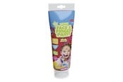 Kreative leker - Boti Natural Face & Fingerpaint Tube - Red 100ml - 38578
