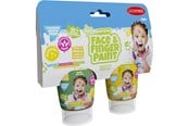 Kreative leker - Boti Natural Face & Fingerpaint Tube - Green and Yellow 2x65ml - 38553