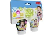 Kreative leker - Boti Natural Face & Fingerpaint Tube - Black and White 2x65ml - 38555
