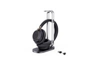 Hodetelefoner - Yealink BH76 Plus with Charging Stand Teams Black USB-C/A - 1208699