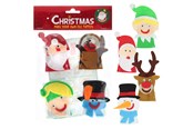 Kreative leker - Wins Holland - Make your own Felt Finger Puppets Christmas 4 pcs - KN2171