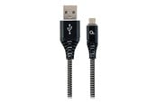 USB - Gembird Cablexpert Premium - USB cable - Micro-USB Type B to USB - 1 m - CC-USB2B-AMMBM-1M-BW