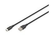 USB - DIGITUS - USB-C cable - USB to 24 pin USB-C - 1 m - AK-300340-010-S