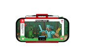Spill - Tilbehør - PDP Travel Case Plus GLOW - Minecraft Forest Battle - Miscellaneous Bag - Nintendo Switch - 0708056073268