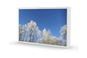 Skjermholder - HI-ND PROTECT mounting kit - landscape - for LCD display - white - WC3200-0101-51