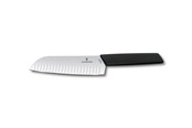 Kjøkkenredskaper - Victorinox Swiss Modern Santoku Knife - 17 cm - Black - V-6.90 53.17KB