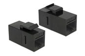 Tilbehør - DeLOCK Keystone Module RJ45 Jack to RJ45 Jack - 86381