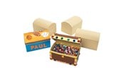 Byggesett - Colorations - Decorate your own Treasure Chest Set of 12 - TRESUR