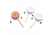 Kreative leker - Colorations - Decorate your own Monkey Drum Set of 12 - SPINDRUM