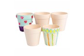 Kreative leker - Colorations - Decorate your own Flowerpot Ceramic. Set of 12 - CHLILPOT