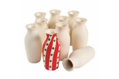 Kreative leker - Colorations - Decorate your own Ceramic Vase Set of 12 - CHMINIVA