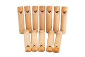 Byggesett - Colorations Decorate your own Wooden Sliding Whistle 12pcs - SLIDEWSL