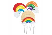 Kreative leker - Colorations - Make and Decorate your own Wind Chimes Set of 12 - CHCHIMES