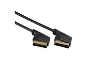 Diverse kabel - Hama Scart Connecting Cable - 3 Meters - Black - 122144