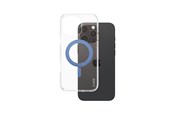 Mobil - Deksel og etui - CARE by PanzerGlass Feature Case Transparent w. Blue Kickstand & MagSafe iPhone 16 Pro Max - PANZER1319