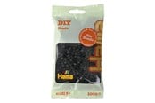 Kreative leker - Hama Iron-on Beads - Black 1000 pcs - 190-018