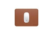 Musematte & Tilbehør - Satechi Vegan-Leather Premium Mousepad - Brown - ST-LMPN