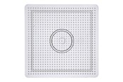 Kreative leker - Creativ Company Iron-on bead board Square Clear 14.5 x 14.5cm - 753010