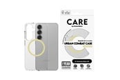 Mobil - Deksel og etui - CARE by PanzerGlass Flagship Case Transparent Urban Combat w. Chardonnay QI Compatible Samsung Galaxy S25 - CRRFUOCG38388