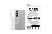 Mobil - Deksel og etui - CARE by PanzerGlass Flagship Case Transparent Urban Combat w. Chardonnay QI Compatible Samsung Galaxy S25+ - CRRFUOCG37942
