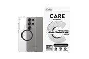 Mobil - Deksel og etui - CARE by PanzerGlass Flagship Case Transparent Urban Combat w. Black QI Compatible Samsung Galaxy S25 Ultra - CRRFUBQG38488