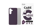 Mobil - Deksel og etui - CARE by PanzerGlass Fashionable Case Plum Purple w. QI Compatible Samsung Galaxy S25 - CRRFCTQG38388