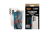 Mobil - Beskyttelsesglass - CARE by PanzerGlass Flagship 3-in-1 Privacy Bundle Samsung Galaxy S25 - CRRCHPUG38388