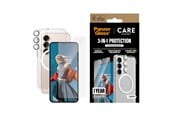 Mobil - Beskyttelsesglass - CARE by PanzerGlass Flagship 3-in-1 Bundle Samsung Galaxy S25 - CRRCHNUG38388