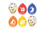 Leketøy - Haza Witbaard - Balloon mix Saint Nicholas 6 pcs. - 447735