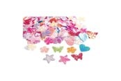 Arts & Crafts - Tilbehør - Colorations - Shiny Fabric Shapes 500pcs. - CHSHINYF