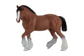 Figurer - Mojo - Horse World Brown Clydesdale Horse - 381084 - 381084