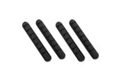 Kabelordner/Kabelstrømpe - DUTZO Kabelholder - 7 hull pakke med 4 stk - svart - DCORDHOL7BLK