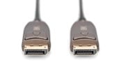 Skjermkabel - DIGITUS DisplayPort 8K AOC Hybrid Fiber Optic Cable - 15m - AK-340107-150-S