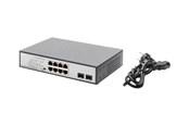 Switch/splitter - DIGITUS DN-95140 - switch - 8 ports - unmanaged - rack-mountable - DN-95140