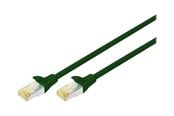 Nettverkskabel - DIGITUS patch cable - 3 m - green - Grønn - 3m - DK-1644-A-030-G-10