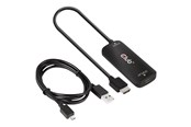 Skjermkabel - Club 3D adapter - 26 cm - CAC-1336