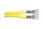 Nettverkskabel - DIGITUS installation cable - 100 m - yellow RAL 1016 - Gul - 100m - DK-1743-A-VH-D-1