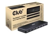 Dokkingstasjon - Club 3D 12-in-1 - docking station - USB-C / USB4 / Thunderbolt 3 / Thunderbolt 4 - 2 x HDMI DP Thunderbolt 4 - 2.5GbE - CSV-1582