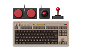 Tastatur - 8BitDo Retro Mekanisk tastatur - C64 Edition - ISO - Engelsk (Storbritannia) - Beige - RET00489