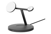 Mobil - Adaptere og ladere - Belkin BOOSTCHARGE PRO 3-in-1 Qi2 15w Wireless Charger w AW Black - WIZ032KQBK