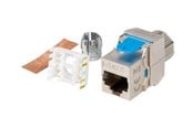 Tilbehør - Lanberg modular insert - keystone toolless - KSF8-4000