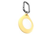 Mobil - Andre tilbehør - KeyBudz Secure Dock for AirTag 4-pack - Pastel Yellow - AT4_S2_PYL